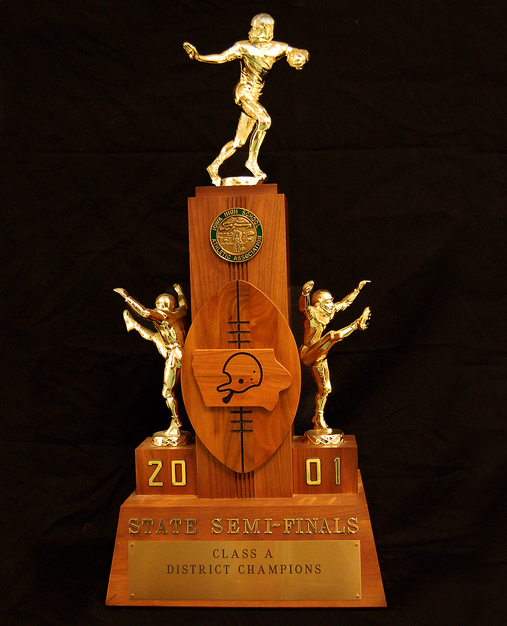 Granite High School Athletics Trophy Case, Among the trophi…